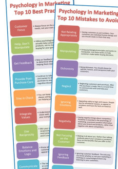 Psychology In Marketing Tips Infographics